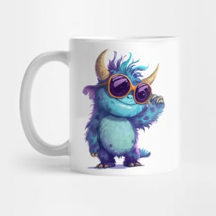 Cute Fluffy Monster Mug